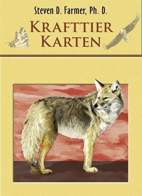 Krafttier Karten, Orakelkarten m. Anleitungsbuch (Cards)