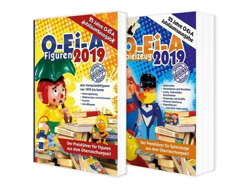 Das O-Ei-A 2er Bundle 2019 - O-Ei-A Figuren und O-Ei-A Spielzeug, 2 Bde. (Paperback)