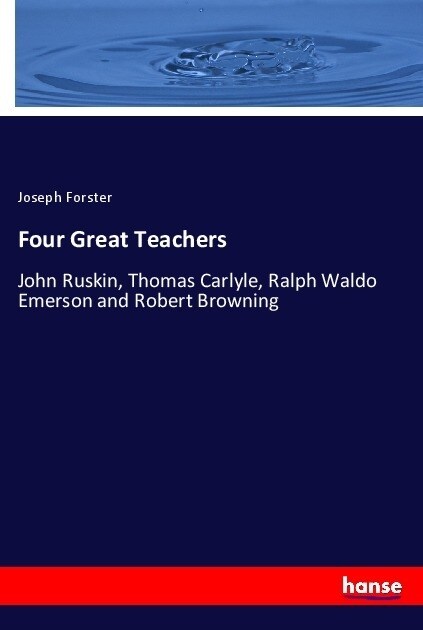 Four Great Teachers (Paperback)