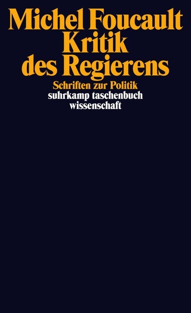 Kritik des Regierens (Paperback)