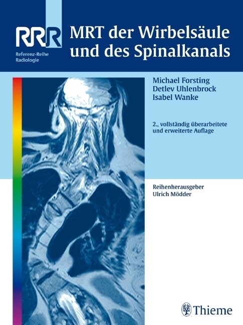 MRT der Wirbelsaule und des Spinalkanals (Hardcover)