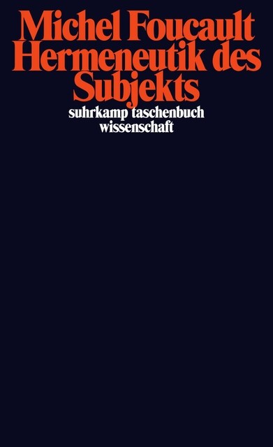 Hermeneutik des Subjekts (Paperback)