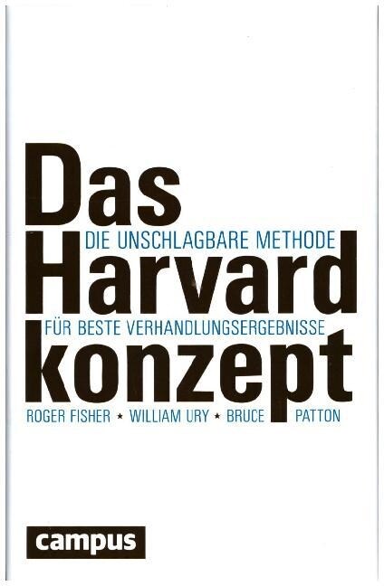 Das Harvard-Konzept (Hardcover)