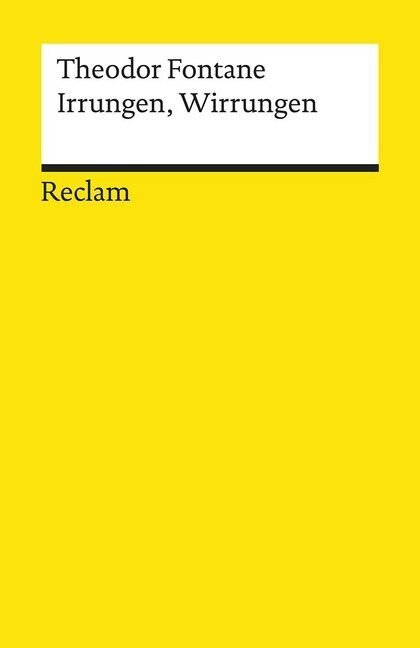 Irrungen, Wirrungen (Paperback)