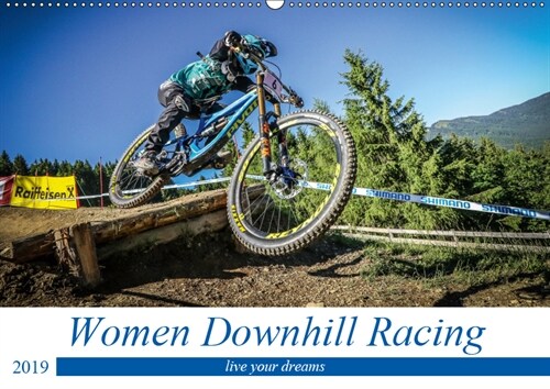Women Downhill Racing 2019 (Wandkalender 2019 DIN A2 quer) (Calendar)