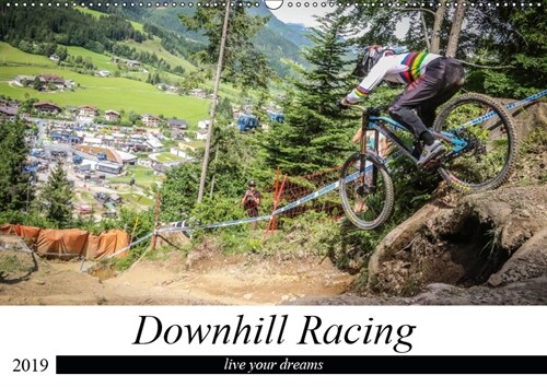 Downhill Racing 2019 (Wandkalender 2019 DIN A2 quer) (Calendar)