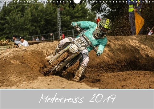 Motocross 2019 (Wandkalender 2019 DIN A3 quer) (Calendar)