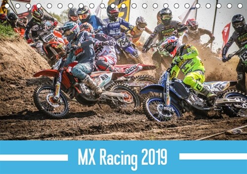 MX Racing 2019 (Tischkalender 2019 DIN A5 quer) (Calendar)