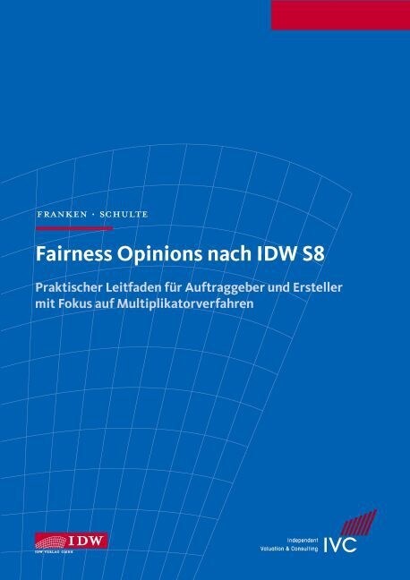 Fairness Opinions nach IDW S8 (Hardcover)