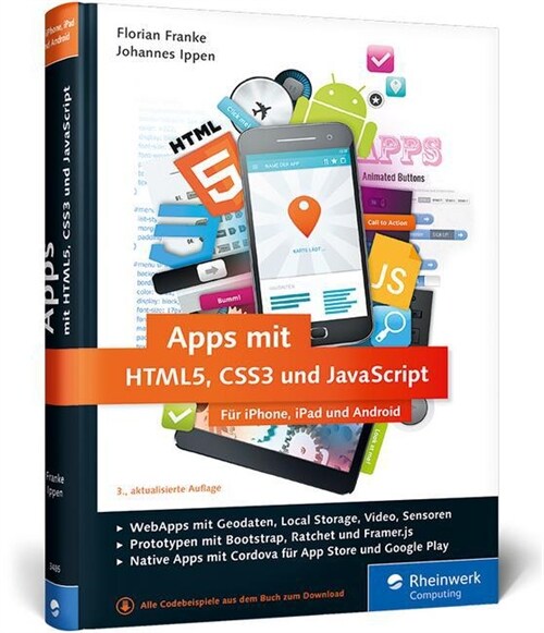 Apps mit HTML5, CSS3 und JavaScript (Hardcover)