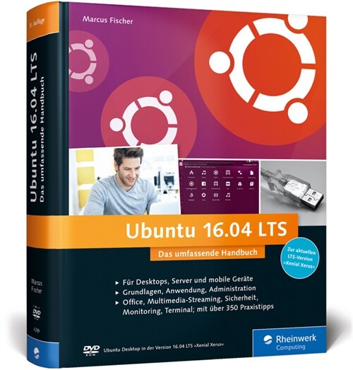 Ubuntu 16.04 LTS, m. DVD-ROM (Hardcover)