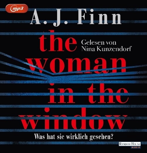 The Woman in the Window - Was hat sie wirklich gesehen？, 2 MP3-CDs (CD-Audio)