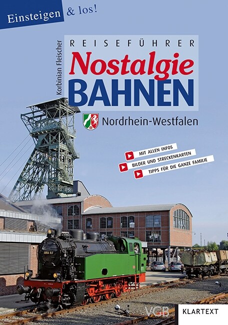 Reisefuhrer Nostalgiebahnen Nordrhein-Westfalen (Paperback)