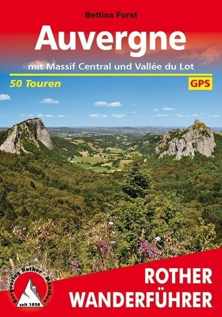 Rother Wanderfuhrer Auvergne (Paperback)