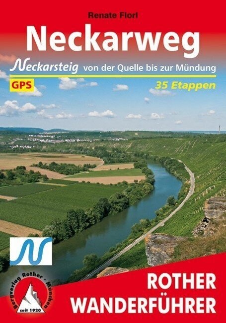 Rother Wanderfuhrer Neckarweg (Paperback)