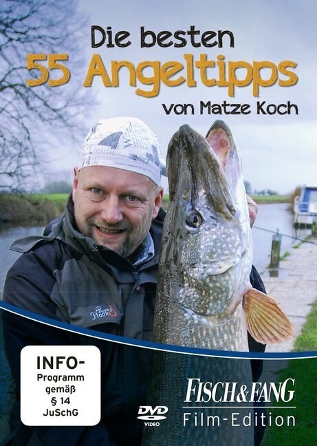 Die besten 55 Angeltipps von Matze Koch, 1 DVD-Video (DVD Video)