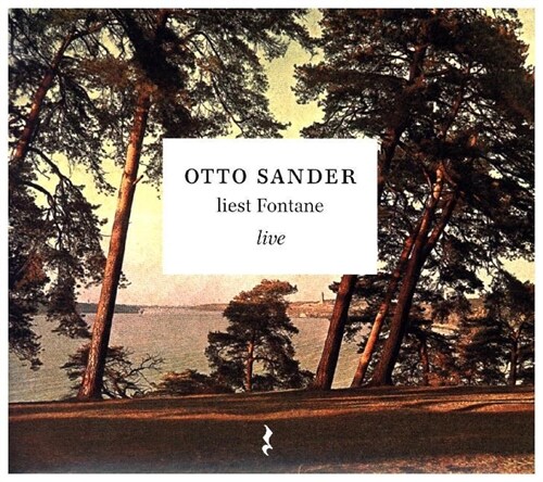 Otto Sander liest Fontane, Live, 1 Audio-CD (CD-Audio)