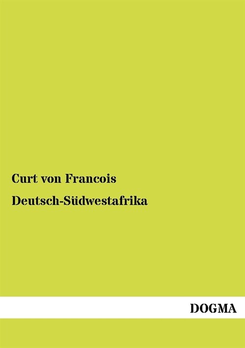 Deutsch-S?westafrika (Paperback)