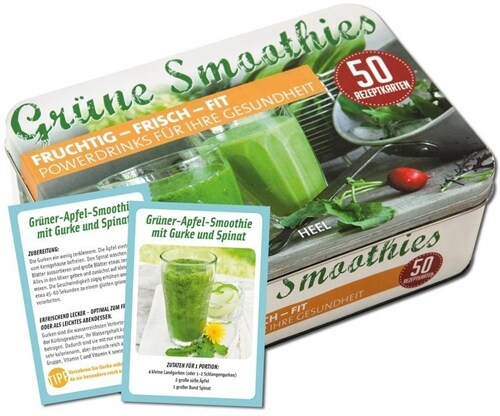 Grune Smoothies, Rezeptkarten (Cards)