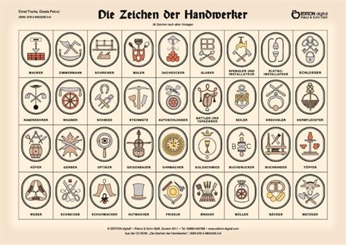 Die Zeichen der Handwerker (Sheet Map)