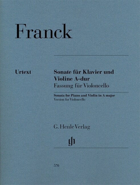 Sonate fur Klavier und Violine A-dur (Sheet Music)