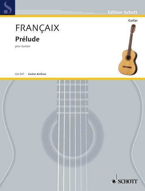 Prelude, pour Guitare (Sheet Music)