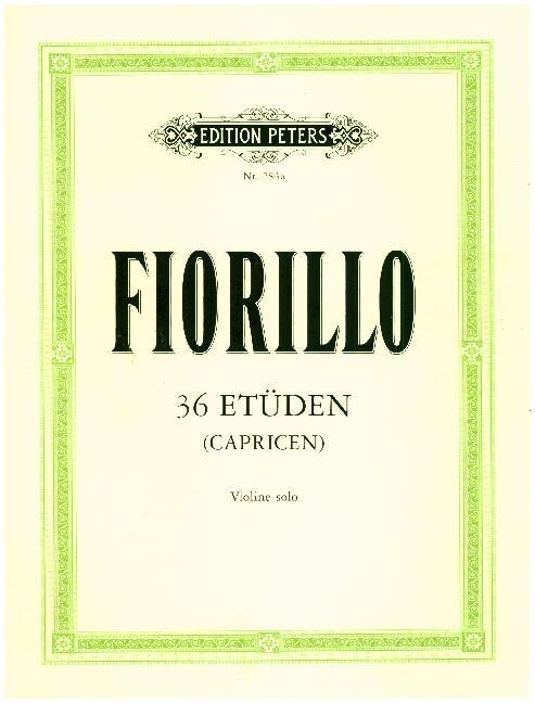 36 Etudes (Caprices) for Violin (Sheet Music)