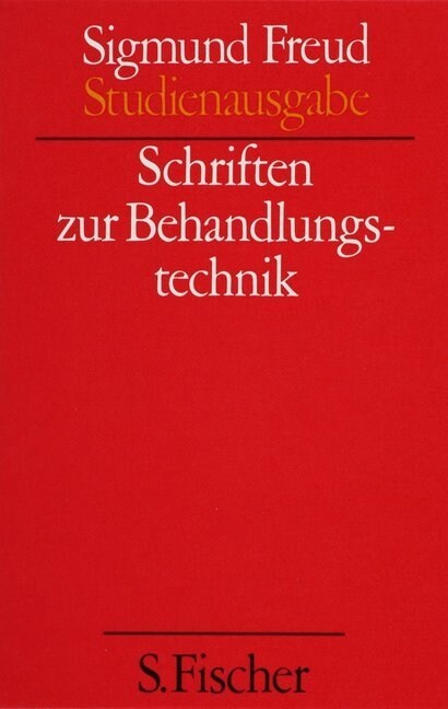 Schriften zur Behandlungstechnik (Paperback)