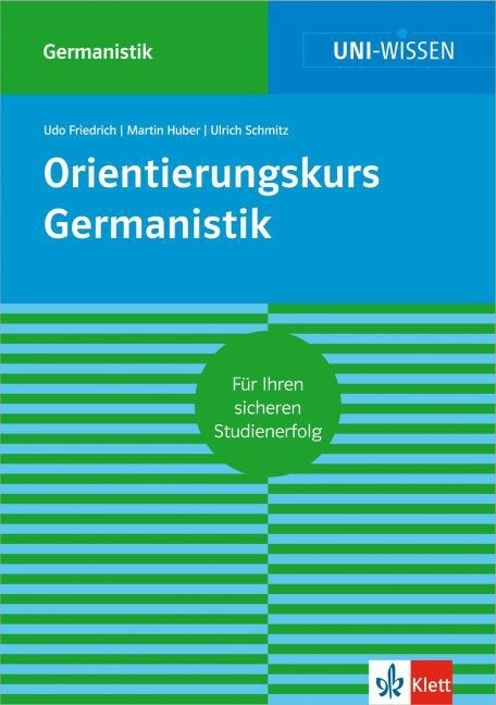 Orientierungskurs Germanistik (Paperback)