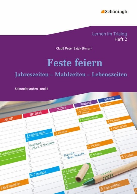 Feste feiern: Jahreszeiten - Mahlzeiten - Lebenszeiten (Pamphlet)