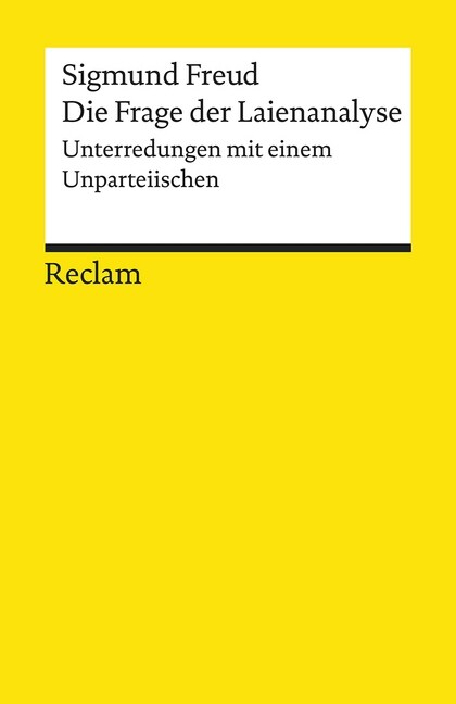 Die Frage der Laienanalyse (Paperback)