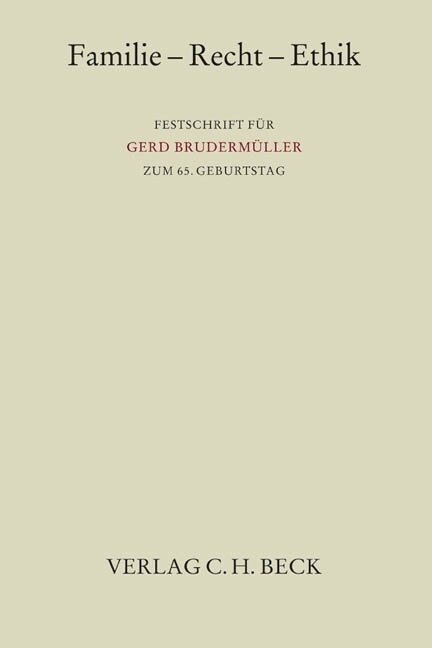 Familie - Recht - Ethik (Hardcover)