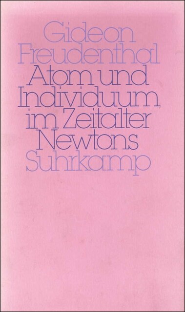 Atom und Individuum im Zeitalter Newtons (Hardcover)