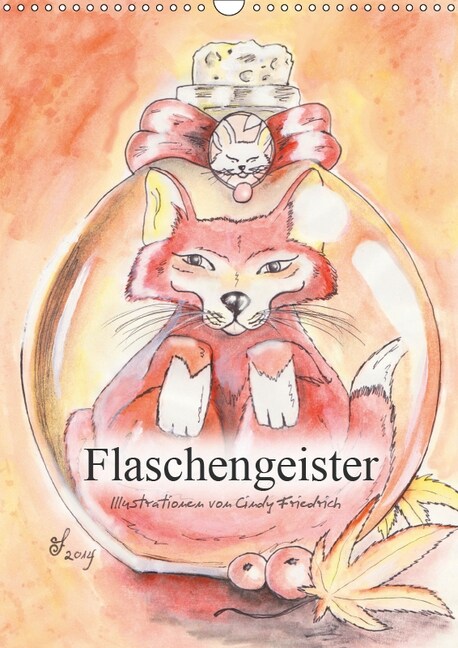 Flaschengeister (Wandkalender 2019 DIN A3 hoch) (Calendar)