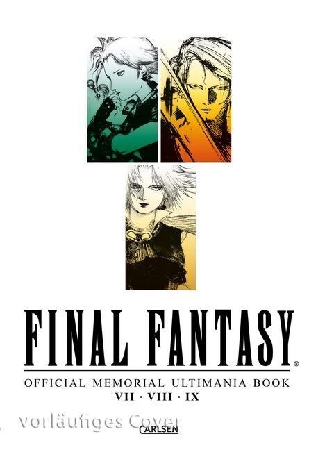 Final Fantasy - Official Memorial Ultimania: VII, VIII und IX (Hardcover)