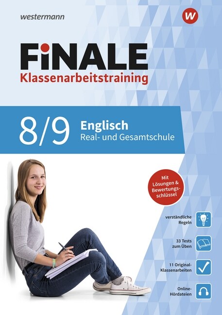 FiNALE Klassenarbeitstraining fur die Real- und Gesamtschule - Englisch 8./9. Klasse (Paperback)