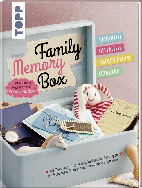 Family Memory Box: Gestalte einen Platz fur deinen Erinnerungsschatz (Hardcover)