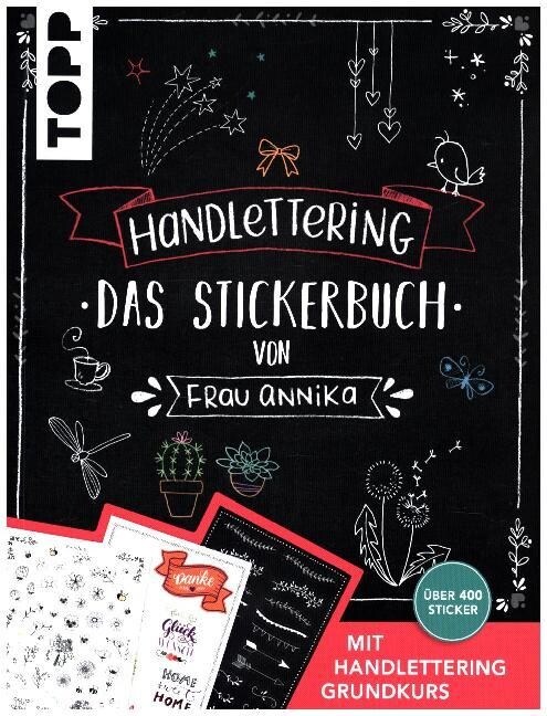 Handlettering. Das Stickerbuch von Frau Annika (Paperback)