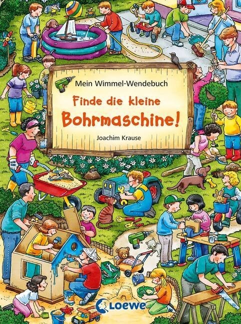 Finde die kleine Bohrmaschine! / Finde den Fußball! (Board Book)