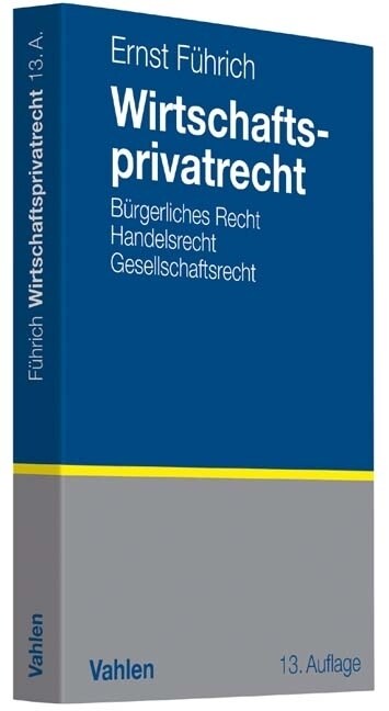 Wirtschaftsprivatrecht (Paperback)