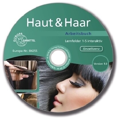 Haut & Haar Arbeitsbuch Lernfelder 1-5 interaktiv, CD-ROM (Einzellizenz) (CD-ROM)
