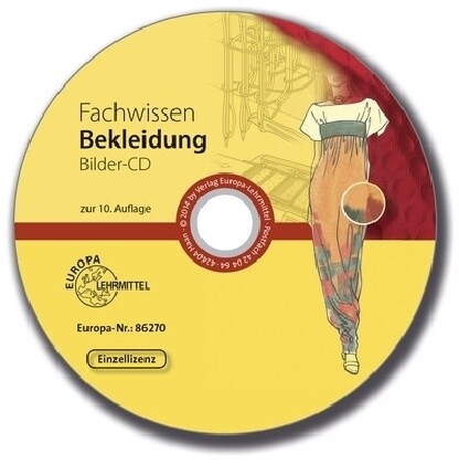 Fachwissen Bekleidung, Bilder-CD (Einzellizenz) (CD-ROM)