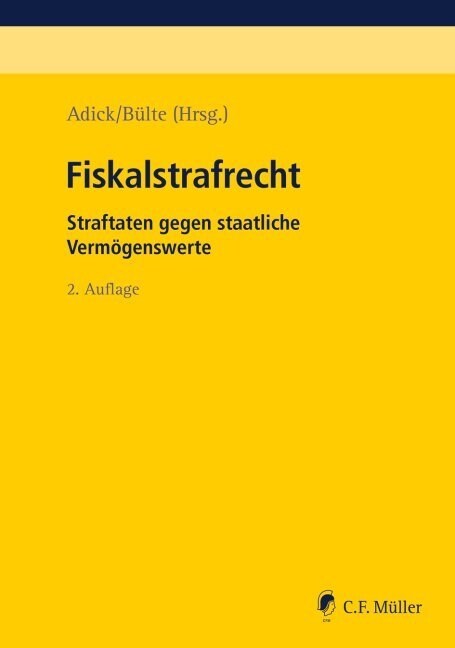 Fiskalstrafrecht (Hardcover)