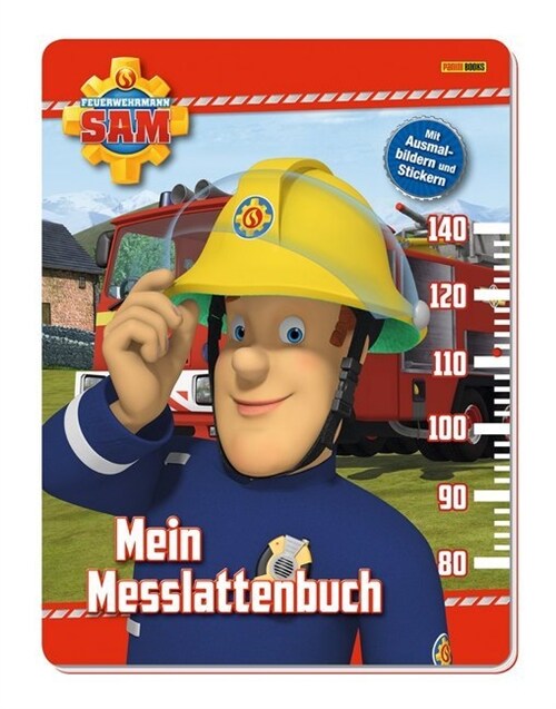 Feuerwehrmann Sam: Mein Messlattenbuch (Hardcover)