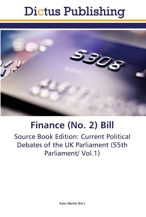 Finance (No. 2) Bill (Paperback)