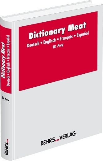 Dictionary Fleisch, viersprachiges Fachworterbuch (Hardcover)