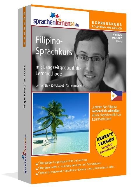 Filipino-Expresskurs, PC CD-ROM m. MP3-Audio-CD (CD-ROM)