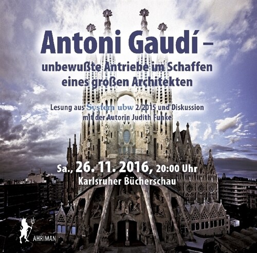 Antoni Gaudi - unbewußte Antriebe im Schaffen eines großen Architekten, 2 Audio-CDs (CD-Audio)