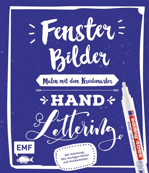 Fensterbilder malen mit dem Kreidemarker - Handlettering (Pamphlet)