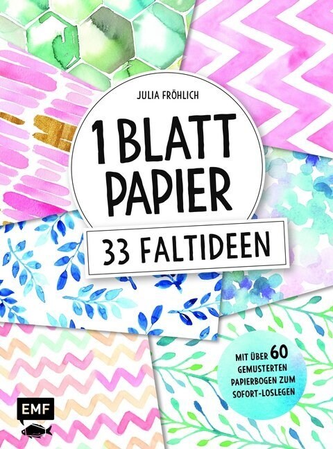 1 Blatt Papier - 33 Faltideen (Paperback)